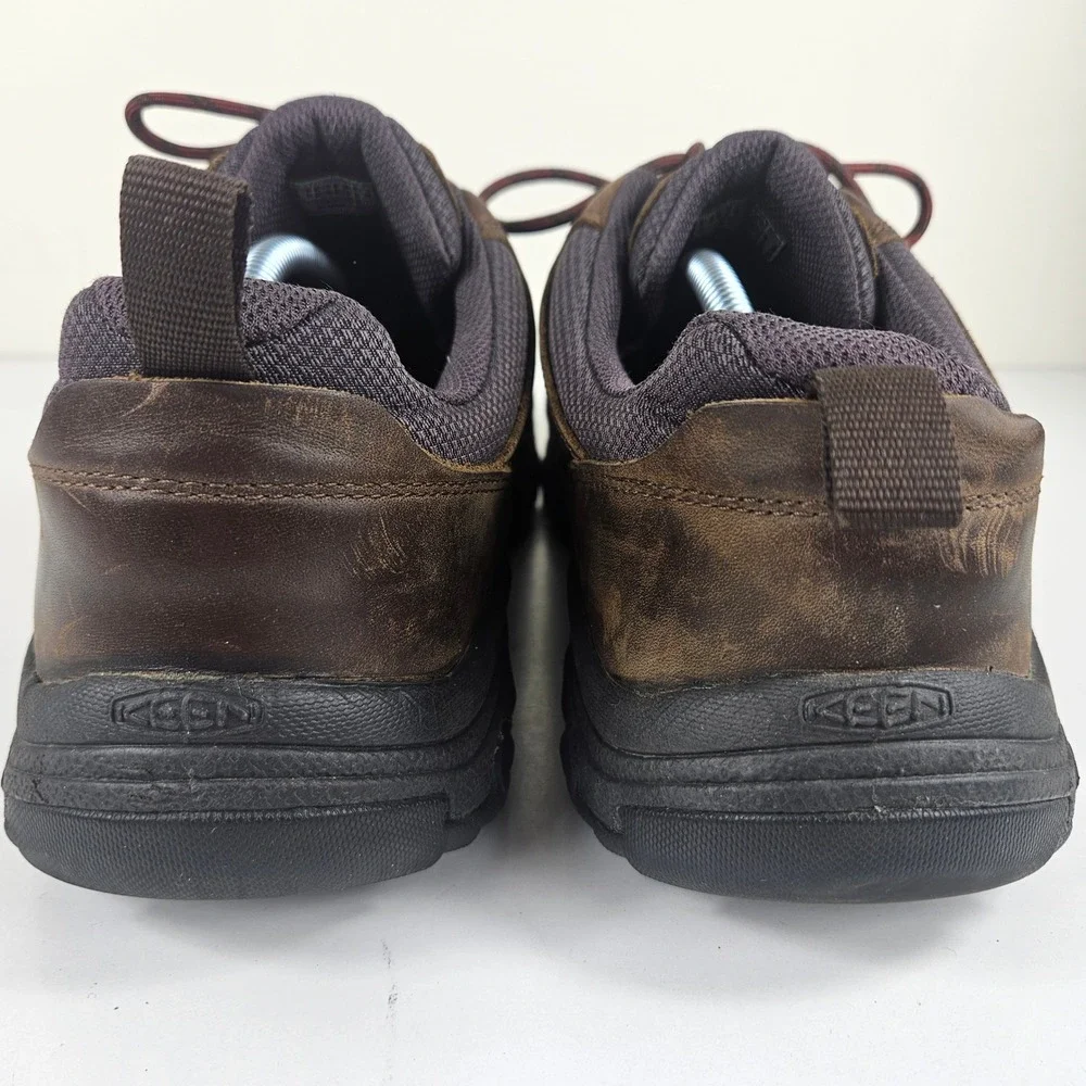 Keen Targhee III Oxford Mens 12 Wide Leather Hiking Walking Shoes Low Top Boots